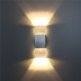 2W AC110V-230V Rectangular Acrylic LED Wall Lamp Hallway Corridor Indoor  Decoration Lighting IP20